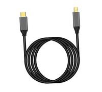 Wdfnexalai USB C to Mini DP Cable 4K 60Hz Plug and Play 1.8m | PVC aluminum alloy shell,wear resistant,durable,plug and play,no driver required,connects USB C laptop or phone