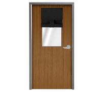 WdFour Classroom Door Window Cover,Blackout Shades for Classroom Windows and Doors，Privacy,Room Darkening Design Blocks Views, Classroom Window Cover Lockdown. (10W x 30L, 1 Panel, Black)
