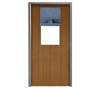WdFour Classroom Door Window Cover,Blackout Shades for Classroom Windows and Doors，Privacy,Room Darkening Design Blocks Views, Classroom Window Cover Lockdown. 10W x 42L Inches, 1 Panel, Stone Blue.
