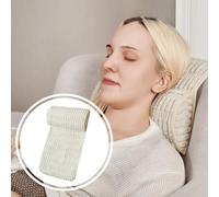 WdFour Headrest Memory Pillow, Support Cushions for Neck, Back or Leg for Sofas, Recliners, Office Chairs, Massage Chairs for Neck Pain Relief and Cervical Support. (Cream, 13" Wx5.5 Hx3 D, 1PC)
