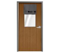 WdFour Side Door Curtains for Window, Room Darkening Solid Color Door Window Covering for Glass Sidelight Curtain Tie up Shade 12W x 40L Inch Dark Gray 1 Panel