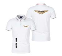 WDGYZZXJ Men Comfy Polo Shirts for A.s.t.o.n M.a.r.ti.n Plain Print Half Sleeve Soft Activewear Breathable Short Sleeved Collared T-shirts Patchwork Tee Top Clothes-BaiS||XL