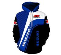 WDGYZZXJ Mens Hoodie Jacket for SU.ZU.K.I Training Outwear Tops 3D Print Tracksuit Long Sleeve Pullover Sweatshirt Hooded Coat Spring Autumn Hoody with Pocket-A||L