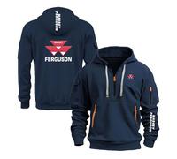 WDGYZZXJ Men's Hoodies Tops Hoody for M.A.SS.EY FE.RG.US.ON Active Jacket Spring Autumn Outwear Tops Pullover Soft Sweatshirts Graphic Half Zip Gym Wear Hooded-Dark blue||XXL
