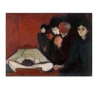 WDHBI HEKA Famous Edvard Munch Poster《The Morgan Stanley》Wall Art Edvard Munch Prints Abstract Canvas Painting For Living Room Decor Picture 30x20cmx1 No Frame