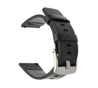 Wdjadp 18/20/22/24mm Genuine Leather Strap, Simple and Versatile, Suitable for Both formal and Casual Occasions.,Color 7,22mm