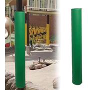 WDJBPSH 6ft Tall Playground Shock - Absorbing Foam Pole Protector Padding, Gym School Cushion Wrap for Dia 4.5 8.7 In Metal/Wood/Concrete/Cement Columns(Green,Dia 4 1/2in(114mm))