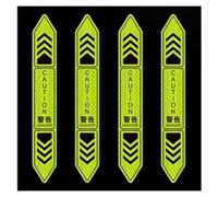 WDJRUIRUI 4 PCS Reflective Stickers for Cars for Alfa Romeo Tonale 2022-2024, Night Visibility Reflective Tape, Self-Adhesive for Car Doors Trunks