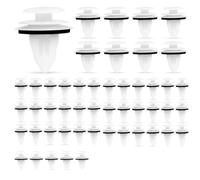 WDJRUIRUI 50 Pcs Door Panel Clips for Cupra Born I 2021-2024, Pure Nylon Fasteners Reinforced Interior Trim Rivets Heavy Duty Body Clips with Washers