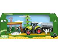 WDK PARTNER Farm Set with Sound and Light Tractor - Model Selected at Random