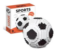 WDKXCN Football Building Blocks, Classic Football Mini Building Blocks, 846 Block Plastic Pieces Micro Soccer building Blocks Set, 3D Model Interlocking Block, Build Block Adults and Children