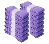 WDKXCN Nappy Bin Refill, 12 Nappy Disposal Bags, Antibacterial Nappy Bags, Diaper Pail Refill Bag, Baby Diaper Bin Liner Pails Compatible with Tommee Tippee, Angelcare, Simplee Sangenic, Purple