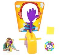 WDKXCN Pie Face Game for Kids, Splat Games Pie Face, Pie Face Board Game, Pie in The Face Family Party Games, Parent-Child Interactive Game Toys, Funny Pranks Games Toy for Kids Adults