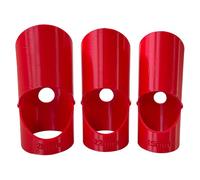 WDKXCN Pipe Lagging Insulation Foam Cutter Tool, Pipe Lagging Tool for 15mm, 22mm, 28mm, Lagging Cutting Tool, Foam Pipe Lagging Cutter Slice for Copper Pipe Insulation 45 Degree Angles (Red)