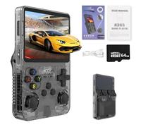 WDKXCN R36S Retro Handheld Game Console, Retro Games Console with 3.5 Inch HD Screen, Portable Handheld Games Consoles, Video Player with 64G TF Card and 15,000+ Classic Games, 3200mah Battery