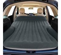 WDMNAO Car Trunk Inflatable Mattress for Volvo V90 2017-2023, Portable Car Air Mattress Sleeping Bed, Flocking PVC Surface, Sleeping Mattress for Home Outdoor Travel,A-BLACK