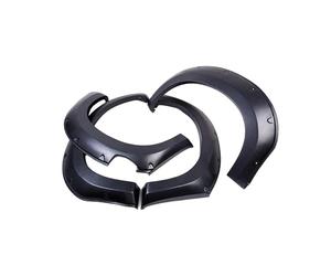 WDMNAO Car Wheel Arch Eyebrows Protector for ISUZU D-MAX 2013-2017, Side Wheel Molding Splash Guard Tires Eyebrow Arch Flare Moulding Lip Trim Strip Replacement Accessories