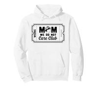 WDNC We Do Not Care Club Tshirt Women Empowered Girl Floral Pullover Hoodie
