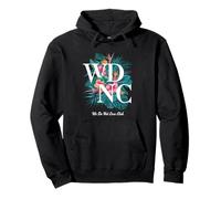 WDNC We Do Not Care Club Tshirt Women Empowered Girl Floral Pullover Hoodie