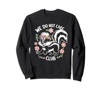 WDNC We Do Not Care Club Tshirt Women Empowered Girl Floral Sweatshirt
