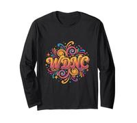 WDNC We Do Not Care Sarcastic Retro Menopausal Long Sleeve T-Shirt