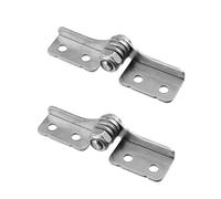 WDONAY Torque 0.4 N.M, 304 Stainless Steel Torque Shaft Hinges Adjustable Damping Shaft Torsion Hinge for Doors Windows Cabinets, 1 Pair (L+R)