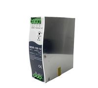 WDR-120W 12V 24V DIN Rail Mounting Installation AV380V Input Guide Short Circuit Protection Switch Power Supply AC/DC(WDR-120-24)