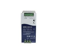 WDR-240 240W 180-550V AC To DC 24V 48V Industrial DIN Rail Switching Power Supply WDR-240-24 WDR-240-48 1Pcs (Size : 24V)