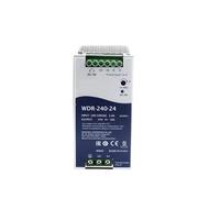 WDR-240 Guideway 240W Switching power supply 220V/380V to 24V 48V MW thin PFC WDR-240-24 WDR-240-48(WDR-240-48V 5A)