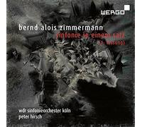 Zimmermann / Wdr Sin - Bernd Alois Zimmermann: Sinfonie in einem Satz [New CD]