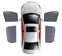 WDRFHTG Car Window Magnetic Shade for Nissan X-Trail T33 2021-2024, Sunshades Visor Breathable Mesh Curtain Block Sun UV Rays Shield Blinds Auto Seat Sun Protection,D/4 Window Doors