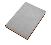 WDSBZNB Pocket Notebook A5 Multi-color Large Popular Retro Sheepskin Business Office Notebook, Postgraduate Entrance Examination(Grey)