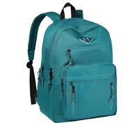 WDSBZNB School Bag School Backpack Two Compartments Daypack Bookbag Schoolbag For High Teen Boy Girls/College/Work/Men Women(Green)