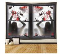 WDSBZNB Tapestry Tapestry Wall Hanging Halloween Horror Zombies Dead Men Graveyard Doomsday Theme for Bedroom Living Room Dorm(14,W170xH150cm)