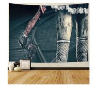 WDSBZNB Tapestry Tapestry Wall Hanging Halloween Horror Zombies Dead Men Graveyard Doomsday Theme for Bedroom Living Room Dorm(12,W170xH150cm)