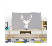 WDSBZNB TV Cover TV Cover Protection Dust Cover Household Hanging TV Dust Polyester Cover Cloth 19-70 Inches Universal Decoration(Q,40inch)