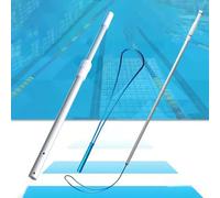 WDSOPK Adjustable Swimming Pool Safety Hook with Pole, Special Rescue Hook for Drowning Swimmers, Emergency Life-Saving Equipment/Pool Accessories（1m）