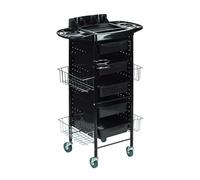 WDSOPK Beauty salon trolley Salon Trolley 5 Layer Salon Rolling Cart Steel Trolley Cart With Tray And Wheels Salon Cart For Beauty Spa Salon Trolley Cart