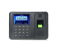 WDSOPK Clocking In Machine 2.8inch Biometric Attendance System USB Fingerprint Reader Time Clock Employee Control Machine Electronic Device