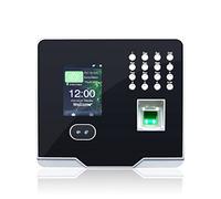 WDSOPK Clocking in Machine, FA210 Biometric Mask Face Facial Fingerprint Recognition Door Access Control System Time Attendance For Employee Small Businesses(Fa210-id-Portuguese)