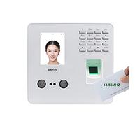 WDSOPK Clocking In Machine, Tcp/Ip Usb Biometric Fingerprint Face Facial Recognition Employee Time Attendance Machine Time Clock Recorder Device,Bk100 W Ic