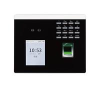 WDSOPK Clocking in Machine, WIFI USB TCP/IP Dynamic Mask Face Facial Fingerprint Recognition Time Attendance Time Clock Door Access Control System(Xface100-Portuguese)