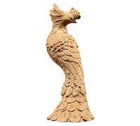 WDSOPK Desktop Decorations Wood Carving Creative Solid Wood Home Decoration Carving Crafts Animal Ornaments Sculpture Figurines