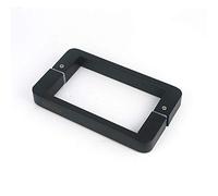 WDSOPK Door Handle Bathroom Door Handle,Square Shower Pull Push Single Door,145Mm Hole Centres Replacement Glass Door Handles Set/Black(Black)