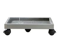 WDSOPK Flower Pot Mover With Wheels Garden Portable Mobile Plant Pallet Rack, Rectangular Plastic Plate Flowerpot In The Bedroom With Rollers, Load-bearing 50-400kg(B-32 * 15cm)