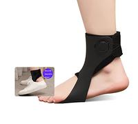 WDSOPK Foot Drop Orthosis, Adjustable AFO Ankle Orthosis Splint Support, Foot Drop Brace Corrector for Improved Walking Gait, Pain Relief and Relieve Pressure (Right S)
