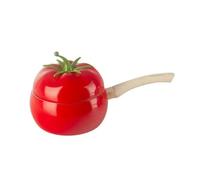 WDSOPK Fruit Tomato Shape Frying Pan Cooking Pot Saucepan Induction Cooker Aluminum Cookware Nonstick Home Kitchen Supplies For Cooking Pasta Stewing Soup（Red）