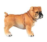 WDSOPK Garden Ornaments, Simulation Dog Sculpture Outdoor Animal Memorial Dogs Decor Statue, Waterproof Resin Figurines Crafts Decoration Lawn,Dalmatian Gift(English Bulldog)