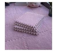 WDSOPK Interlocking Foam Mats - 12" x 12" Soft Plush Area Rug Tiles - 6mm Thick Comfortable Puzzle Play Mat (C 50Pcs)