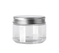 WDSOPK Jam Jars 20Pcs Storage With Lids Aluminum Round Canister Empty Plastic Food Travel Bottle Pot（120ml）